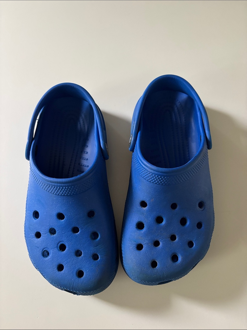 Blue CROCS size J3